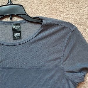 Short sleeve mesh active-ware top